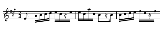 Root Hog or Die [1] - staff notation
