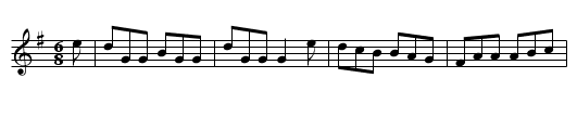 Rory O'Moore          (jig)         0856 - staff notation
