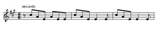 Rory O'More,2nd part. JNu.19 - staff notation