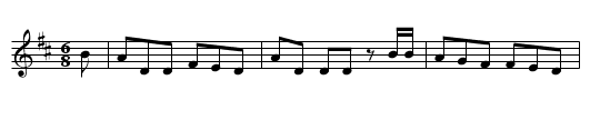 Rory O'More - staff notation