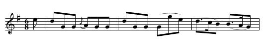 Rory O'More - staff notation