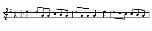 Rory O'More - staff notation