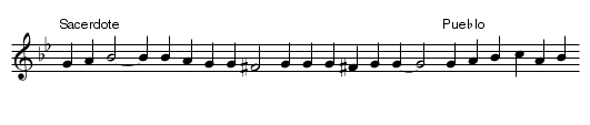 Rosario (CT 141) - staff notation