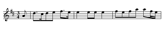 Roscommon Air - staff notation