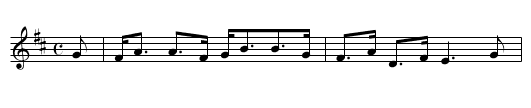Rose Among the Heather [1], The - staff notation