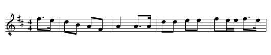 Rose Bud In Full Bloom. WG.03, The - staff notation