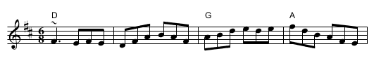 Rose in the Heather, The - staff notation