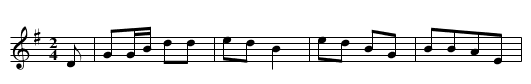 Rose Lea - staff notation