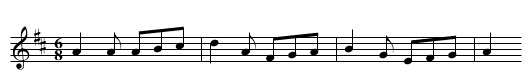 Rose of Rochester - staff notation