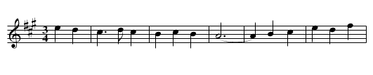 Rose of Sharon Waltz - staff notation