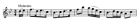 Rose that's ceas'd to Blow,The. CJF.184 - staff notation