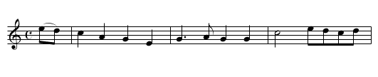 Rose Tree In Full Bloom,The. JaW.042 - staff notation
