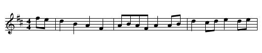 Rose Tree, The - staff notation