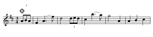 Rose Waltz [1], The - staff notation