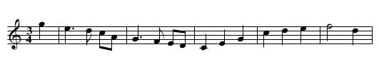 Rose Waltz [1] - staff notation