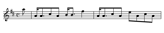 Rosemarkie Reel - staff notation