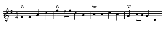 Rosemary Lailey's Reel - staff notation