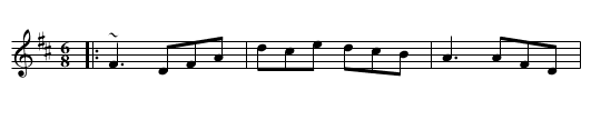 Rosemary Lane - staff notation