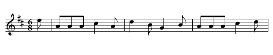 Roses Blaw, The - staff notation
