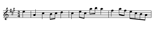 Roses of Prince Charlie #1, The - staff notation