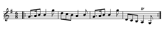 Rosey Doll - staff notation