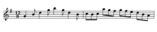 Rosie Finn's Favourite - staff notation