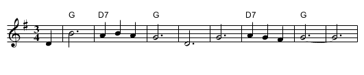 Rosie O' Grady #2 - staff notation
