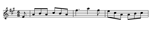 Rosin the Bow - staff notation