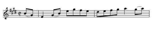 ROSS HORNPIPE - staff notation