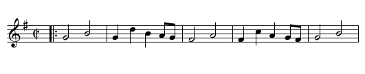 Ross Meor - staff notation