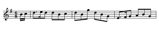 Rossie House - staff notation