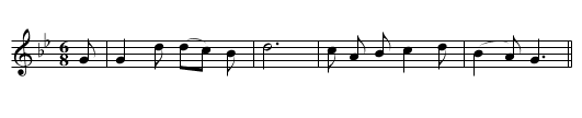 Rossignolet Du Bois - staff notation