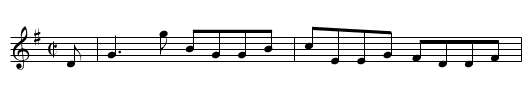 Rothbury Races. WTG.[042] - staff notation