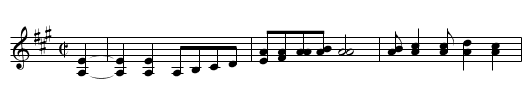 Rough Scotsman, The - staff notation