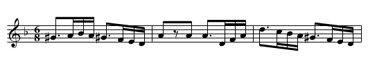 Roumanian Hora & Bulgar - staff notation