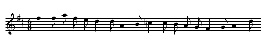 Round Pond - staff notation