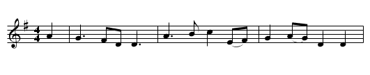 Rounding the Horn - staff notation