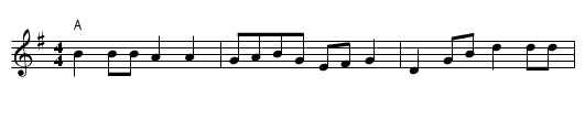 Rourke's Drift - Bledington - staff notation