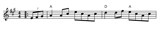 Roxburgh Castle - staff notation