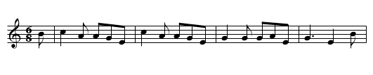 Royal Charlie - staff notation
