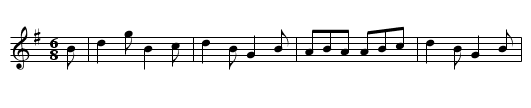 Royal Quickstep - staff notation