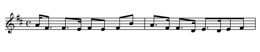 Roy's Wife Of Aldivallock. JMT062 - staff notation