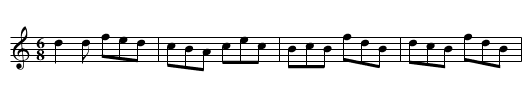 Rub the Bag - staff notation