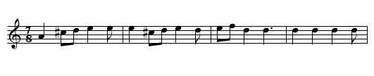 Rucenitsa 3 - staff notation