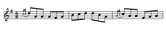 Rum and Onions - staff notation