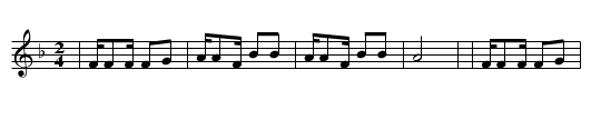 Rumba (Valdeferreiros-Os Coutos-Ibias) - staff notation