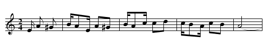 Rumba - staff notation