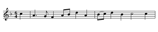 Rummer - staff notation