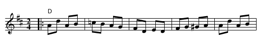 Rumshinsky Bulgur - staff notation