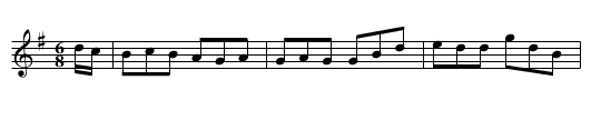 Runaway Bride, The - staff notation